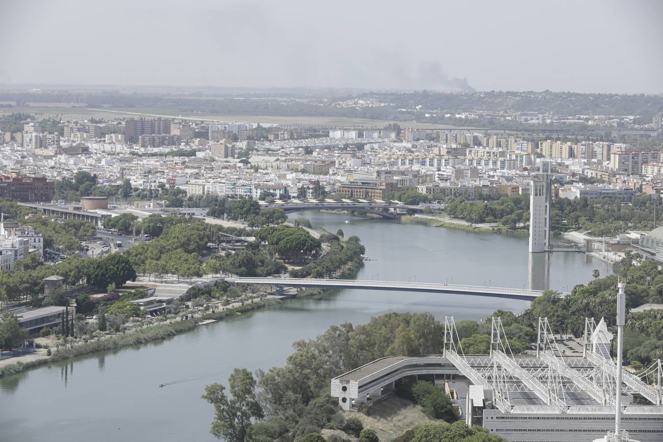 Panorámicas desde el interior del globo de Isla Mágica