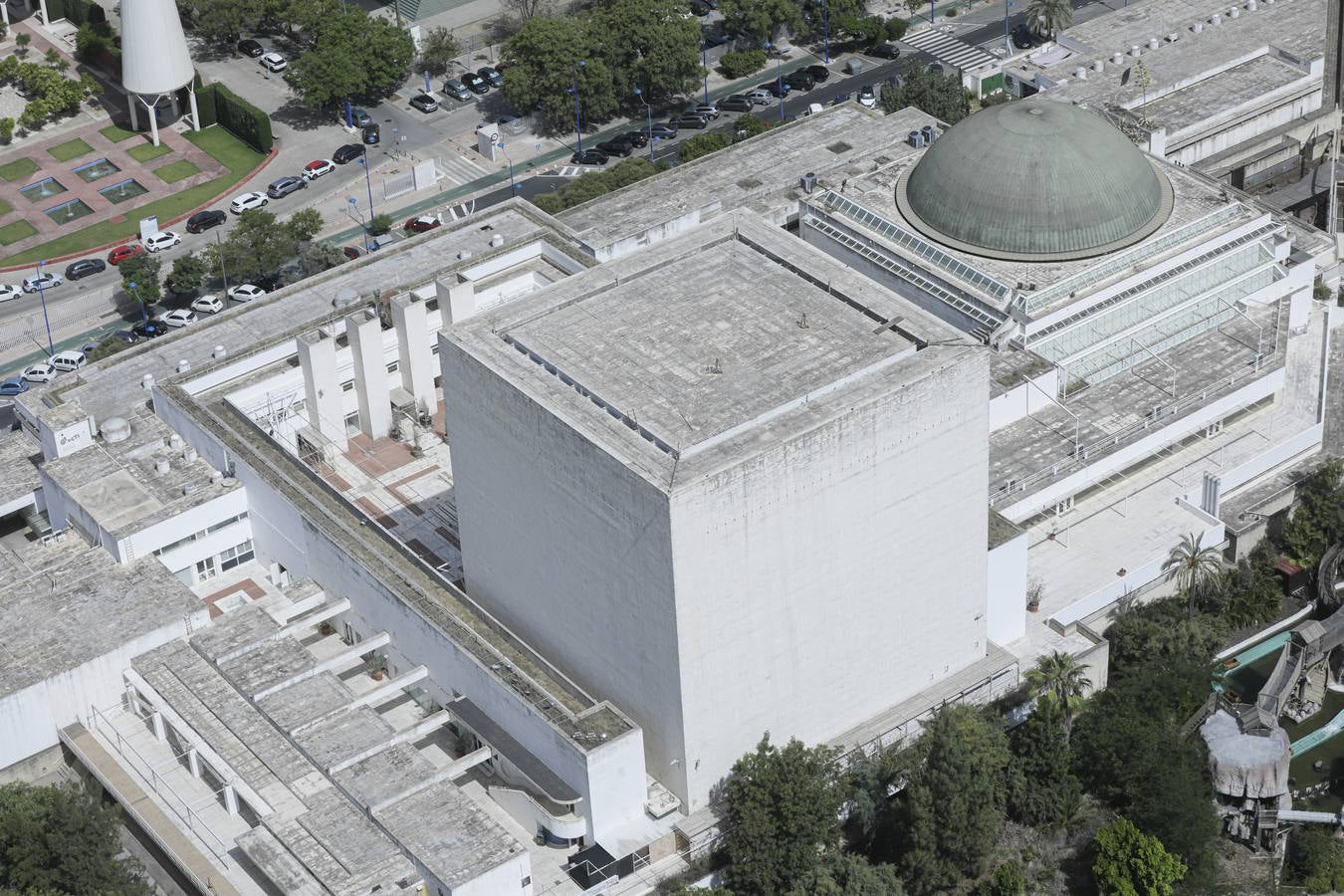 Panorámicas desde el interior del globo de Isla Mágica