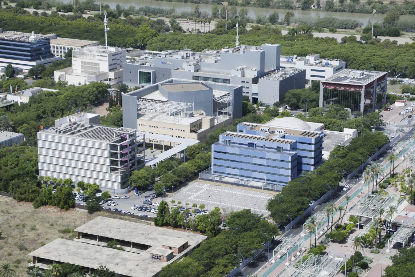 Panorámicas desde el interior del globo de Isla Mágica