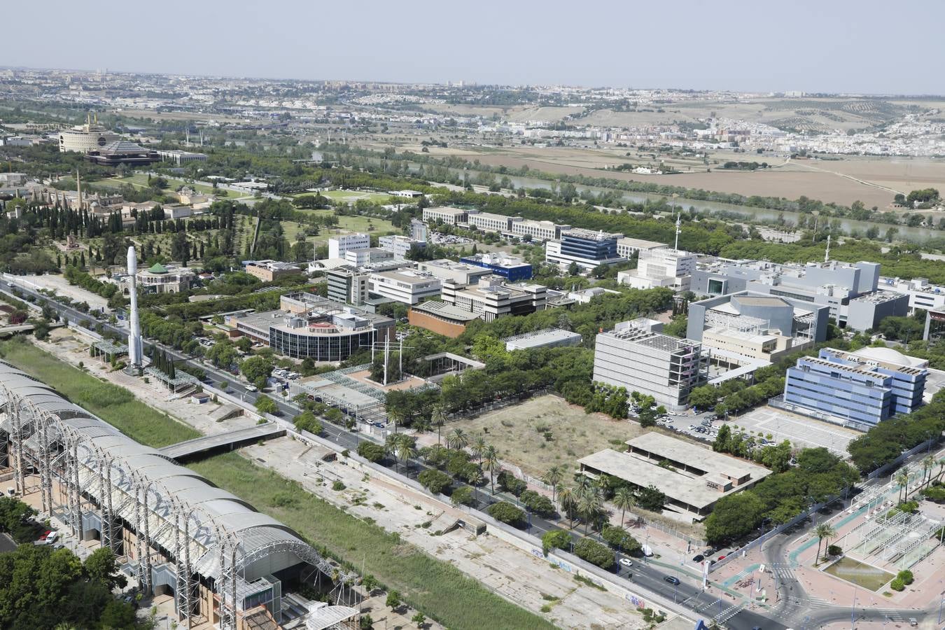 Panorámicas desde el interior del globo de Isla Mágica