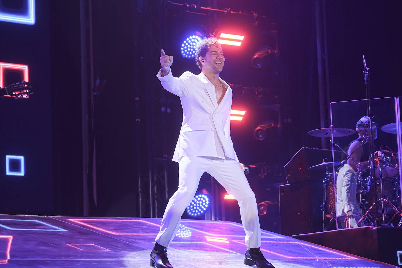 El primer concierto de David Bisbal en las 'Noches de la Maestranza' de Sevilla 2023