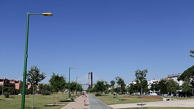 Paseo del parque de Guadaíra