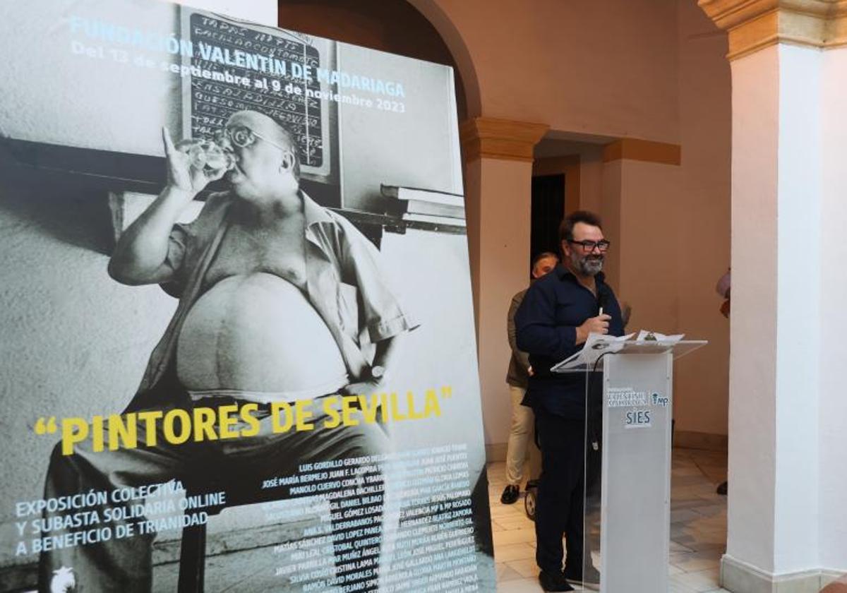 Inauguración de la exposición de la Fundación Madariaga a beneficio de Trianidad