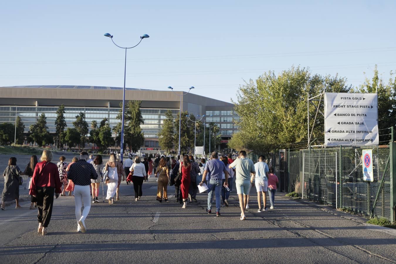 Concierto de Isabel Pantoja en el Estadio de la Cartuja de Sevilla