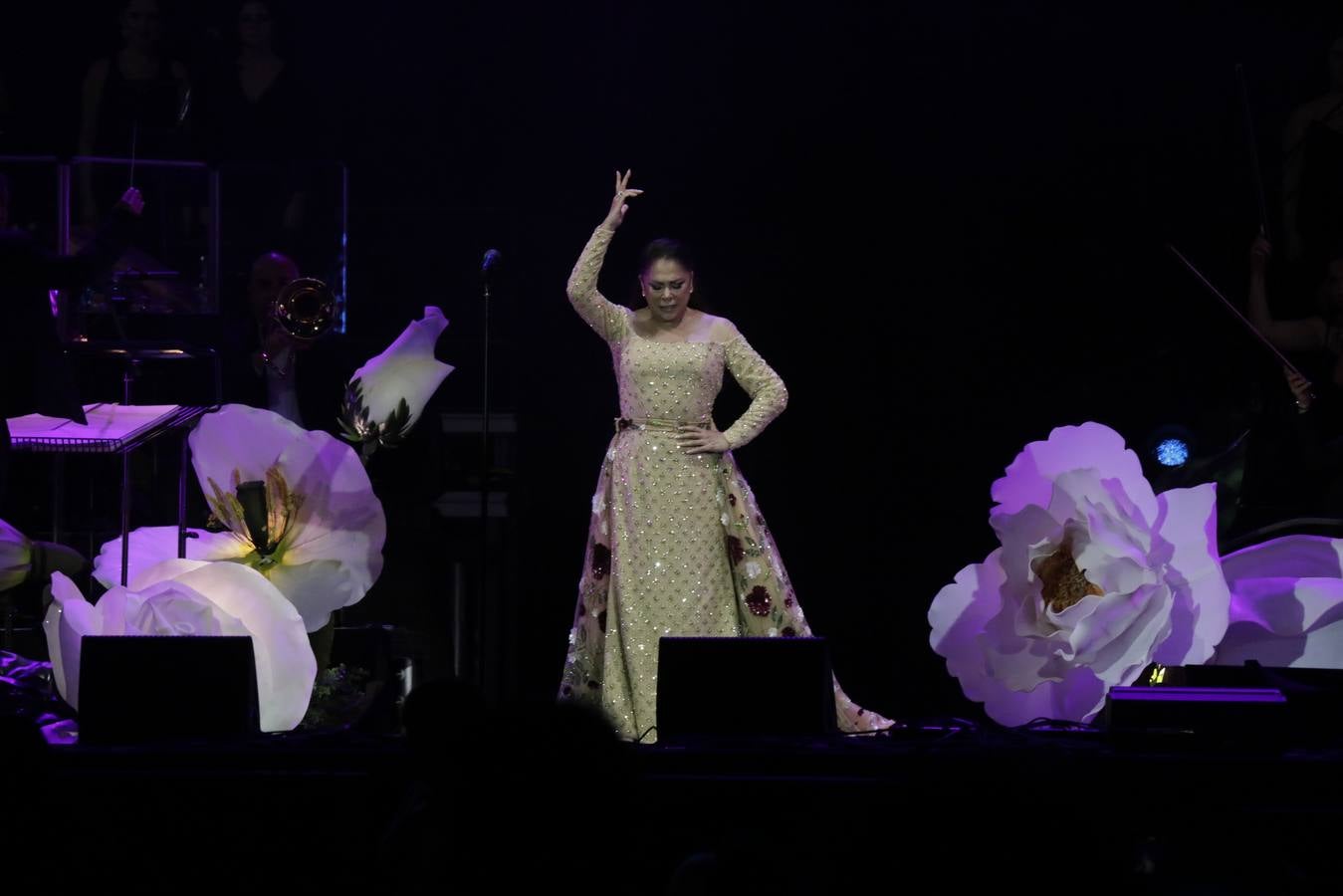 Concierto de Isabel Pantoja en el Estadio de la Cartuja de Sevilla