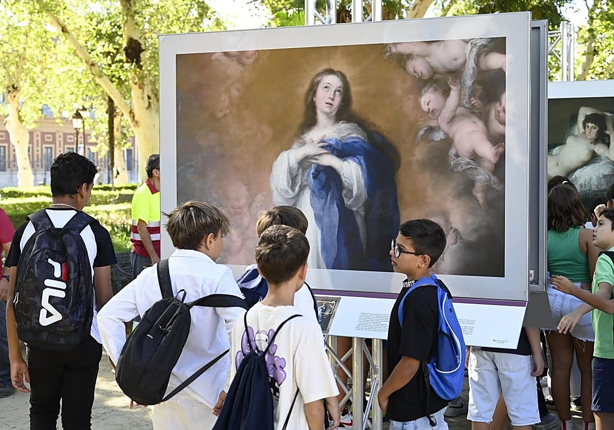 Una de las inmaculadas de Murillo protagonizan la exposición 'El Prado en las calles'