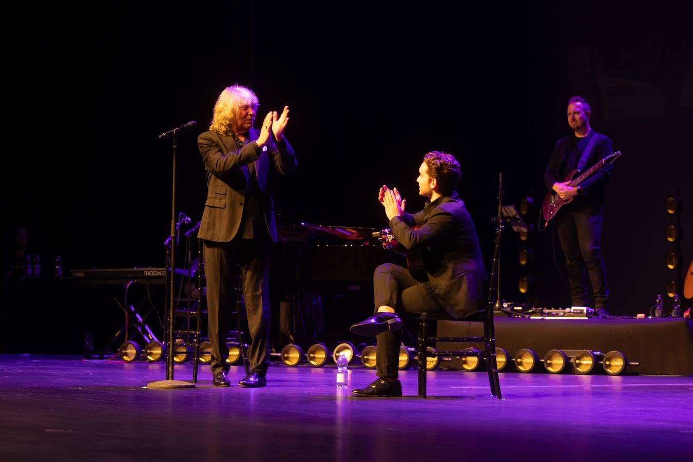 Momento del concierto de José Mercé en el Cartuja Center en Sevilla 