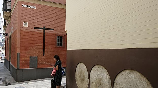 Calle Cruces del barrio de Santa Cruz