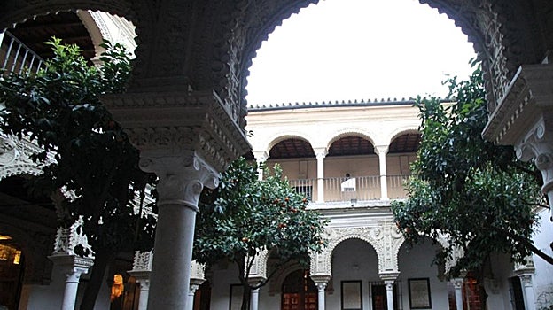 Patio interior de la Casa de los Pinelo