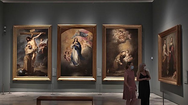 Una de las salas del Museo de Bellas Artes