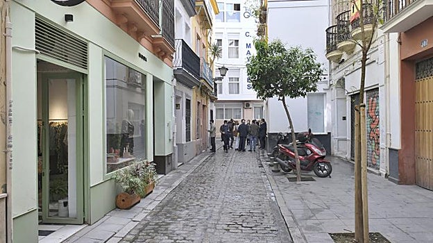 Una de las calles de la Alfalfa