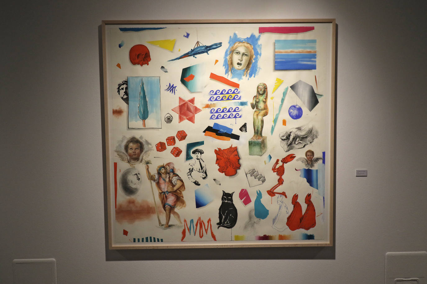 La inauguración de la exposición 'Vanidades', del artista sevillano Ricardo Suárez