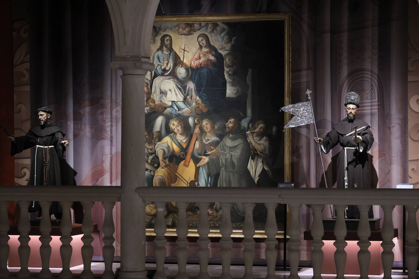 La Fundación Cajasol de Sevilla acoge la exposición temporal 'Franciscus, 800 años de belenismo'