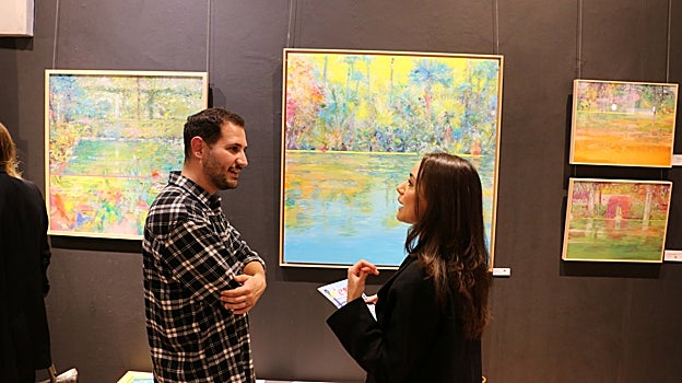 La pintura es la protagonista principal de esta exposición que llega al espacio Excéntrico