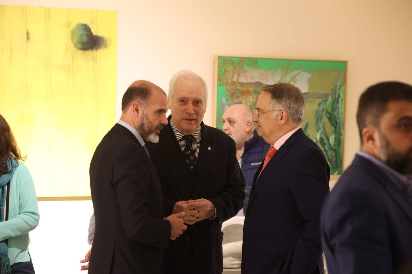 Inauguración de la LXXII Exposición Internacional de Otoño de la Real Academia de Santa Isabel de Hungría de Sevilla