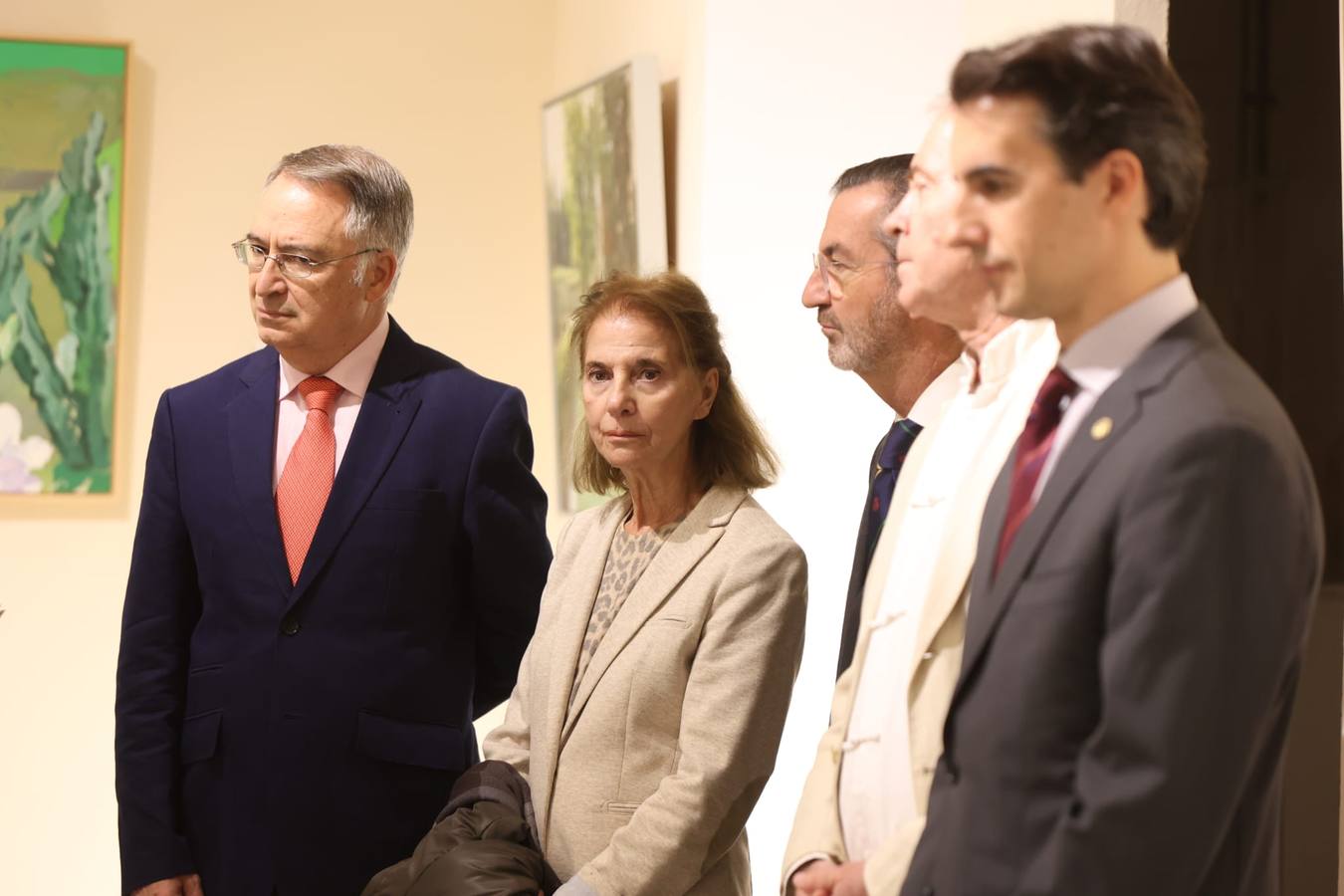 Inauguración de la LXXII Exposición Internacional de Otoño de la Real Academia de Santa Isabel de Hungría de Sevilla