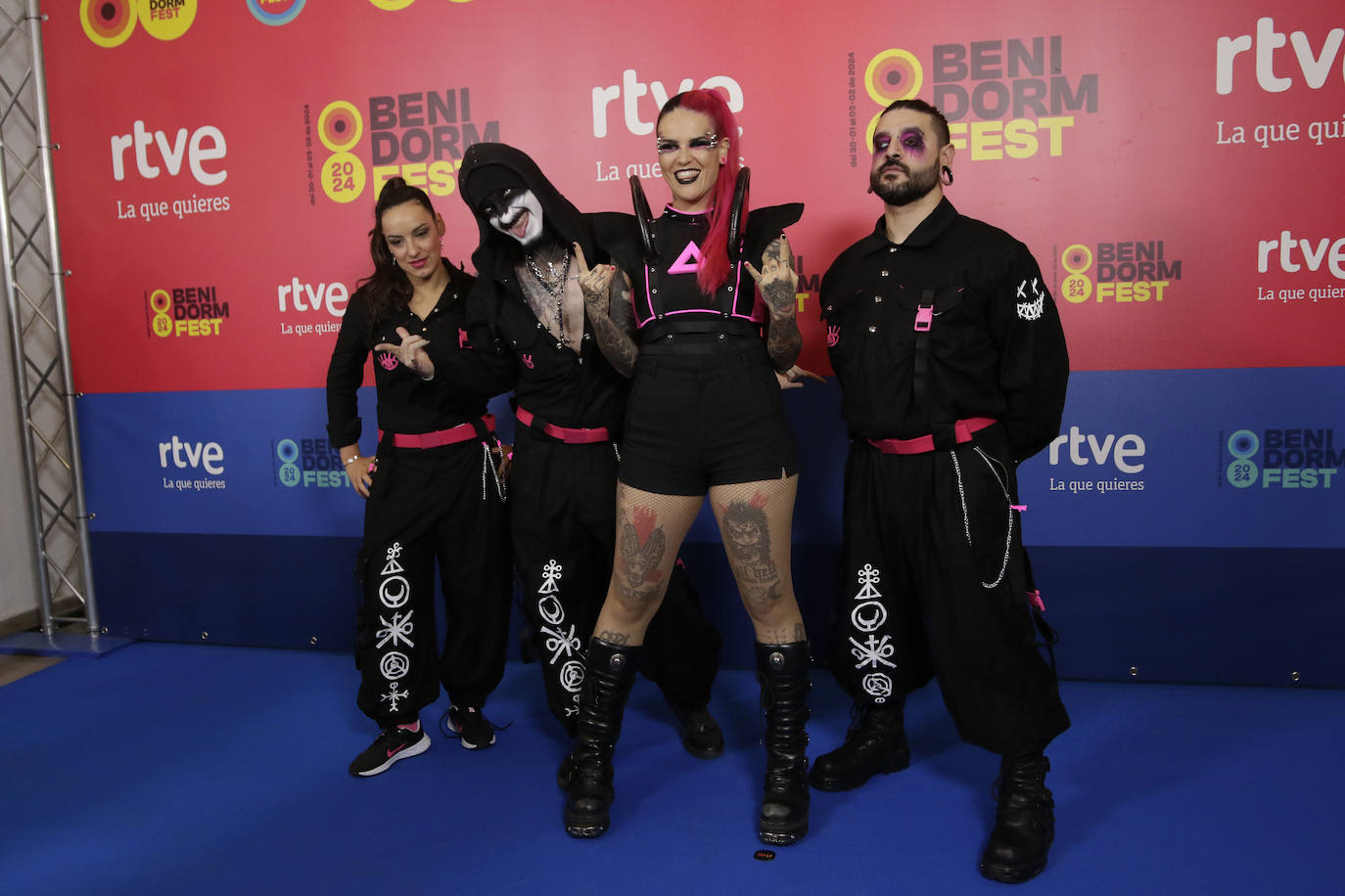 La presentación de los artistas que participan en el Benidorm Fest 2024, en el Teatro Alameda de Sevilla