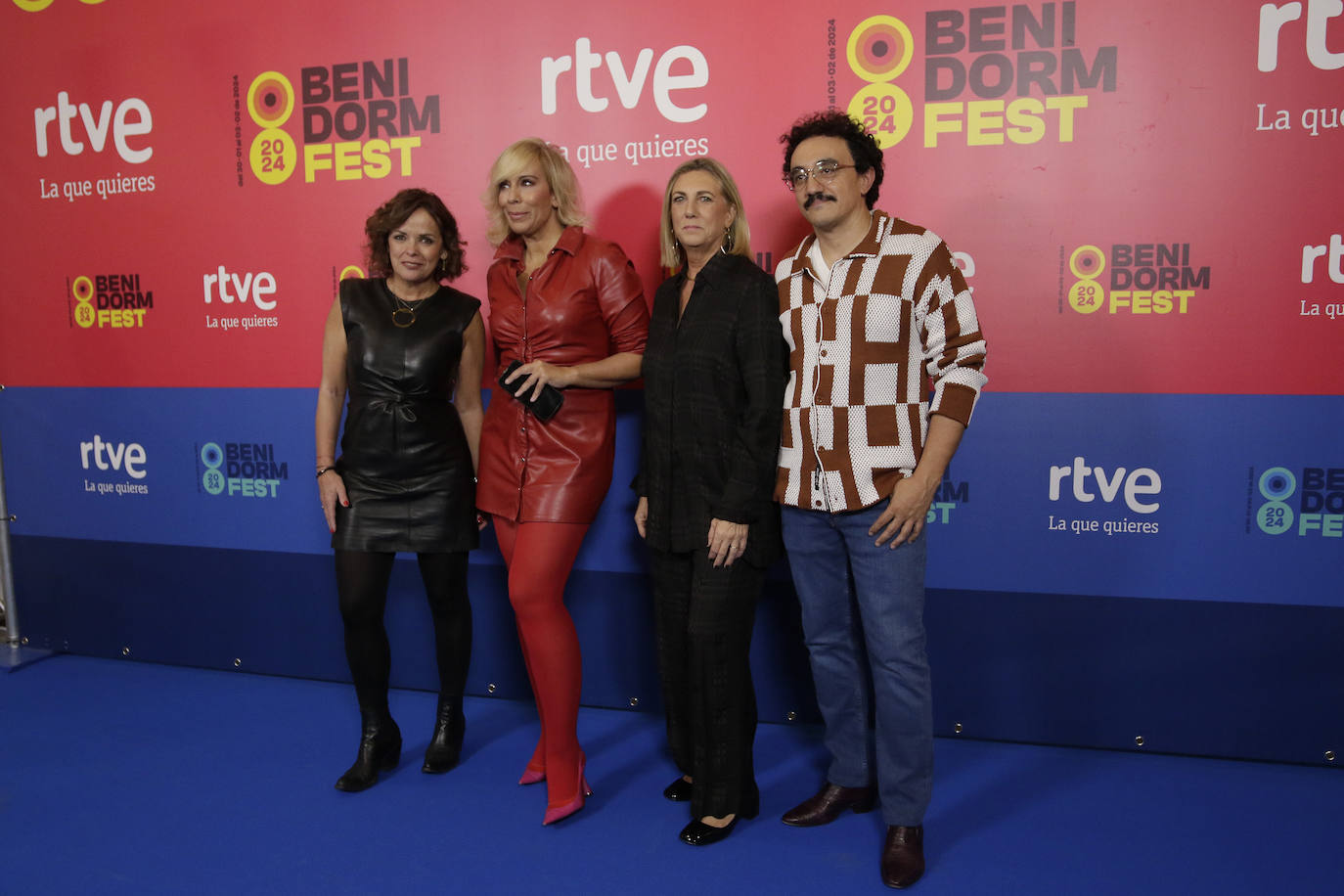La presentación de los artistas que participan en el Benidorm Fest 2024, en el Teatro Alameda de Sevilla