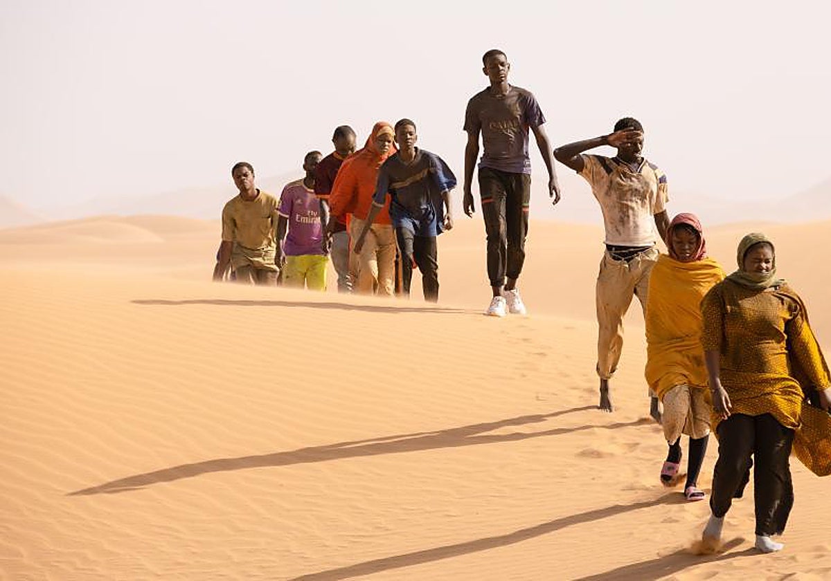 Un fotograma de la película 'Io, Capitano', una de las propuestas que llega a la sección oficial del Festival de Cine Europeo de Sevilla