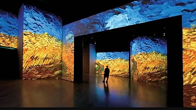 La muestra dedicada a Van Gogh en el Pabellón de la Navegación es una de las más atractivas de toda la temporada