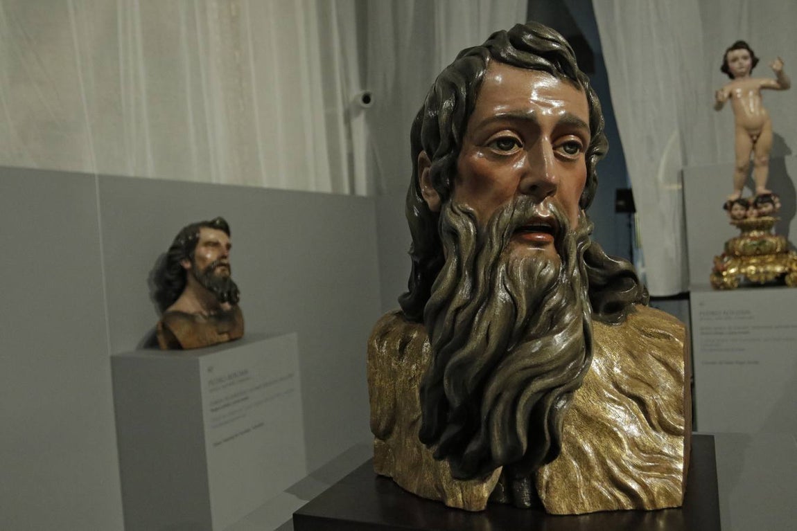 La inauguración de la exposición 'Pedro Roldán, escultor (1624-1699)', en el Museo de Bellas Artes de Sevilla