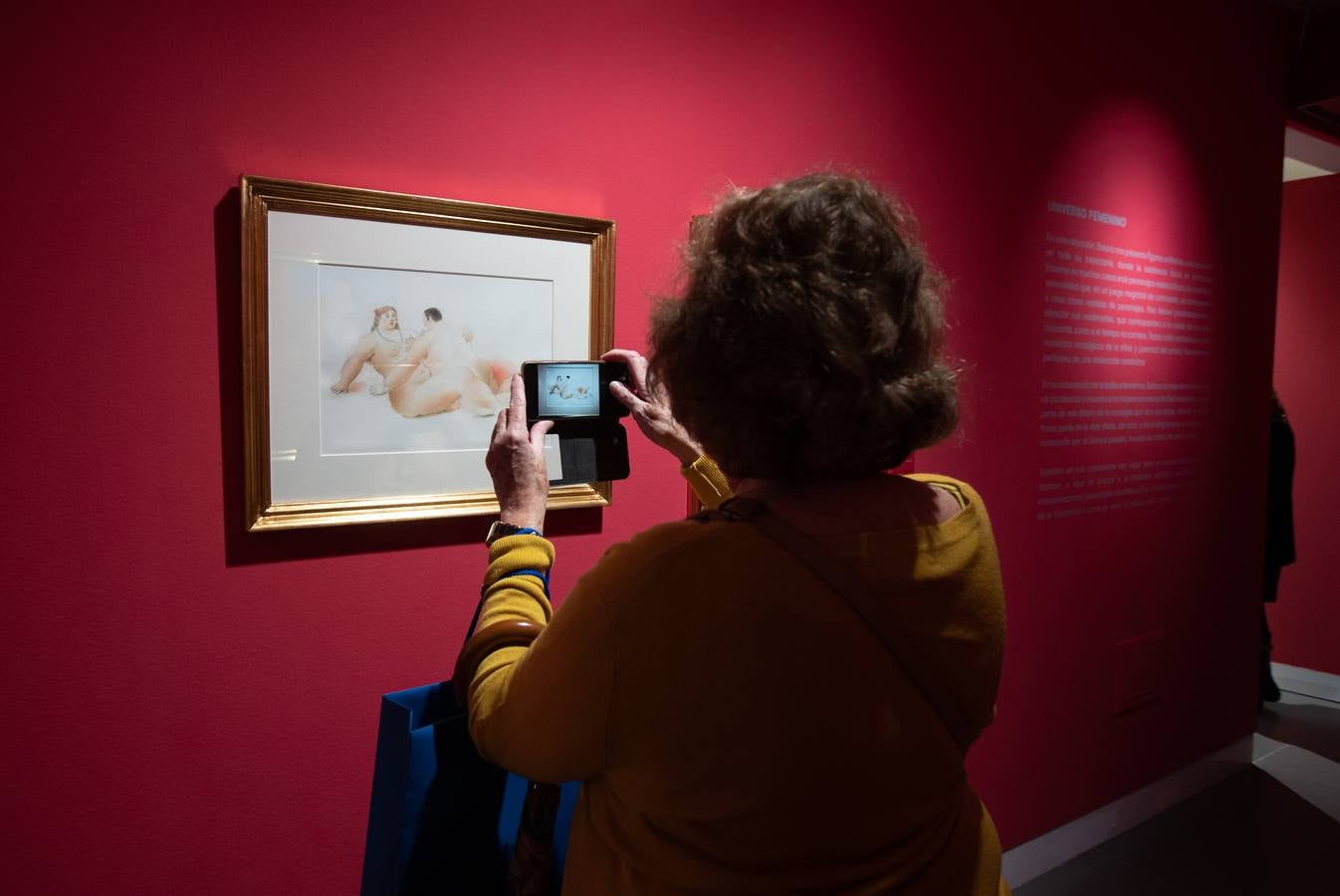 La exposición de Botero podrá disfrutarse hasta el mes de febrero en la Fundación Cajasol