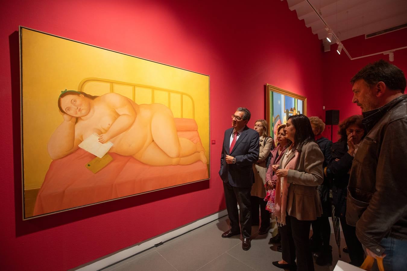 La exposición de Botero podrá disfrutarse hasta el mes de febrero en la Fundación Cajasol