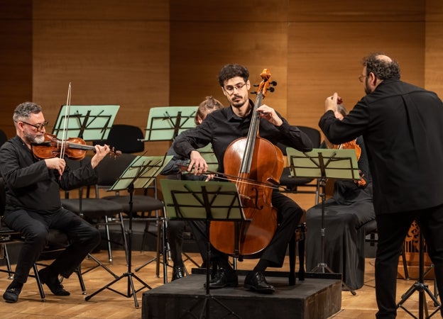 El violonchelista sevillano Mateo Murillo
