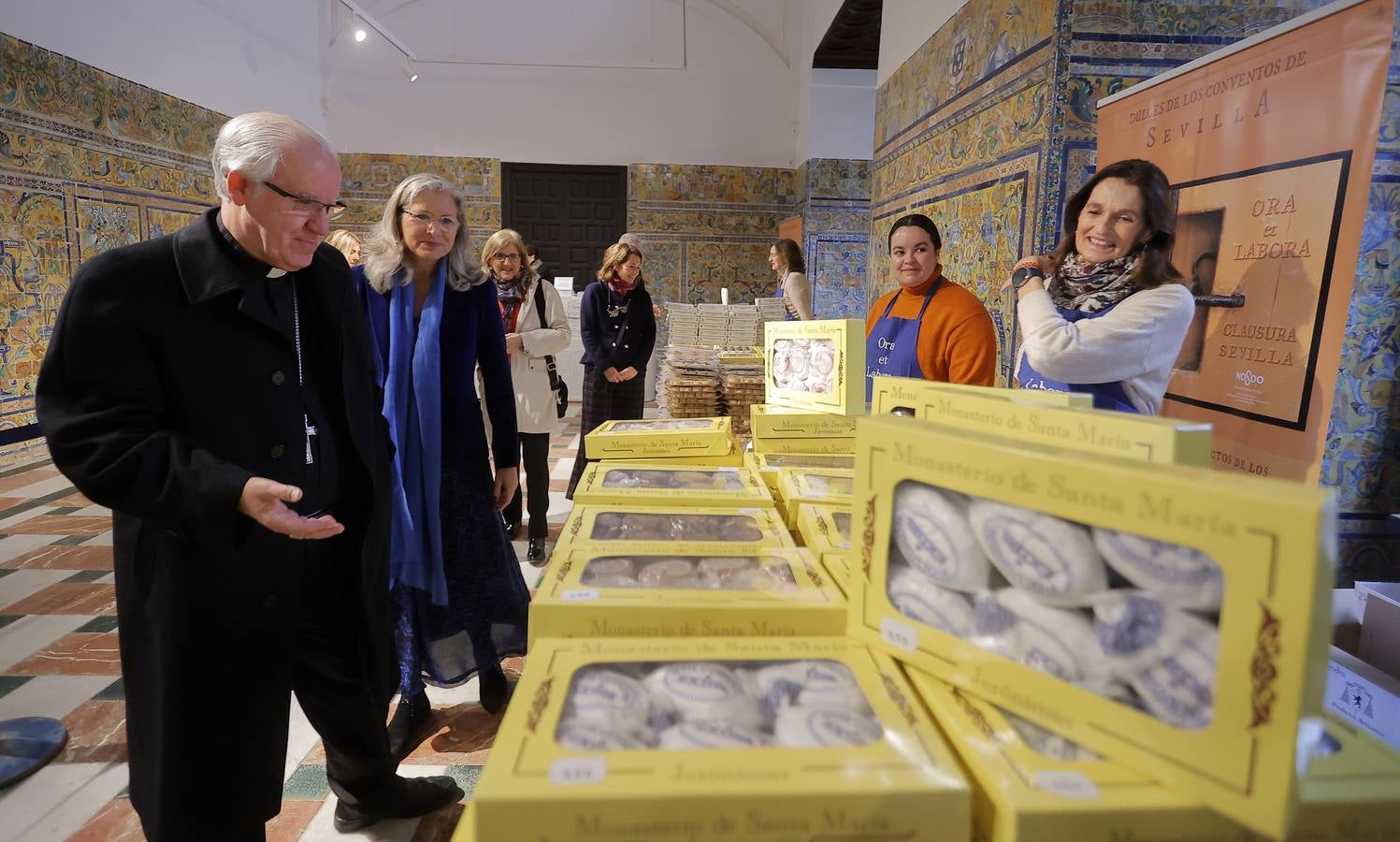 Durante el primer día ya se vendieron muchísimos dulces de los conventos