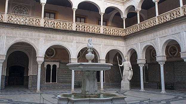 Patio interior de la Casa de Pilatos