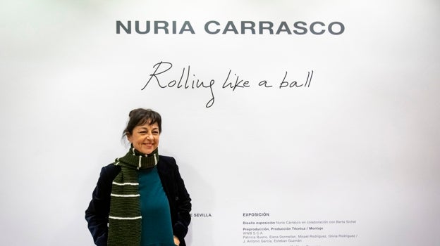 Nuria Carrasco es la protagonista de esta exposición que se encuentra en la Sala Atín Aya