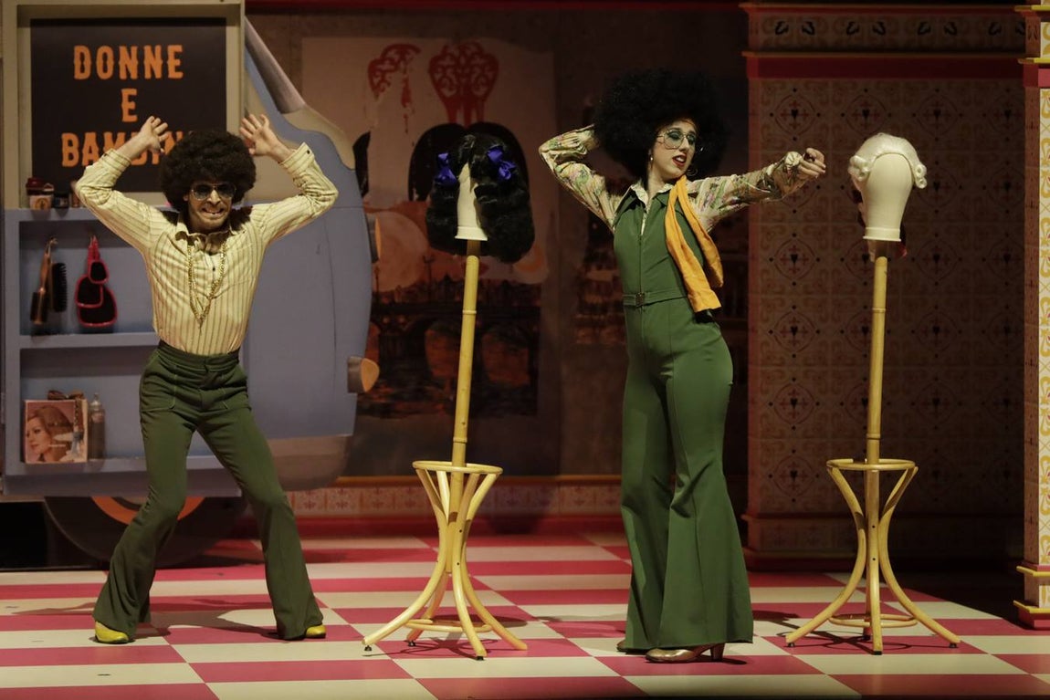 Representación de la ópera 'El Barbero de Sevilla' en el Teatro de la Maestranza