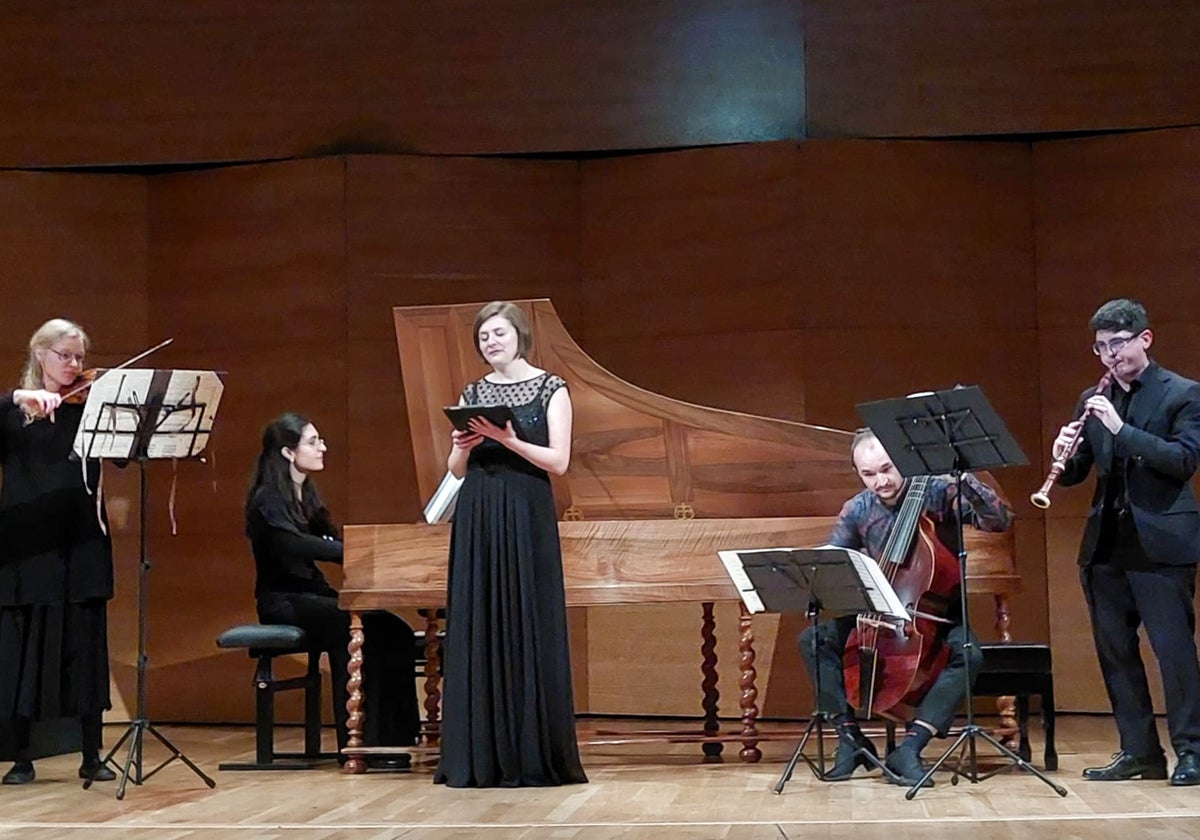 Flor Galante ha realizado un concierto muy interesante con su acercamiento al barroco