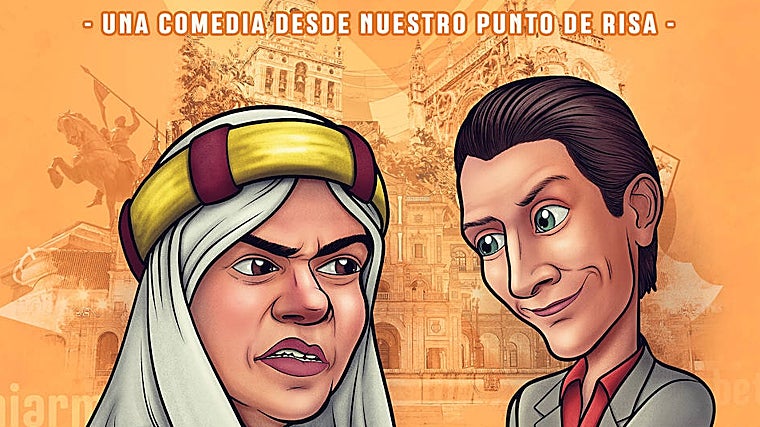 Cartel de la obra, este sábado en el Teatro Salvador Távora