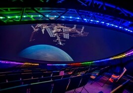 'Planetarium Go!', la pantalla esférica en la que descubrir ciencia y astronomía en Sevilla