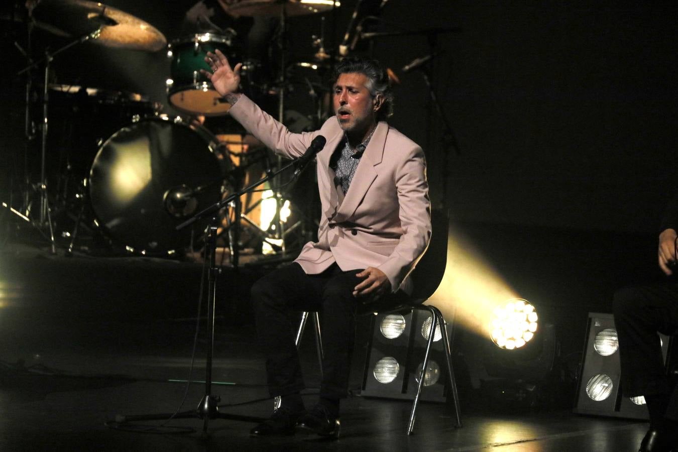 Arcángel durante su actuación en el Cartuja Center CITE de Sevilla