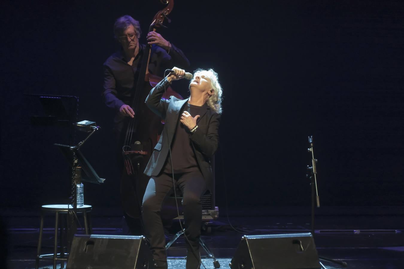 La artista, sobre el escenario del Maestranza