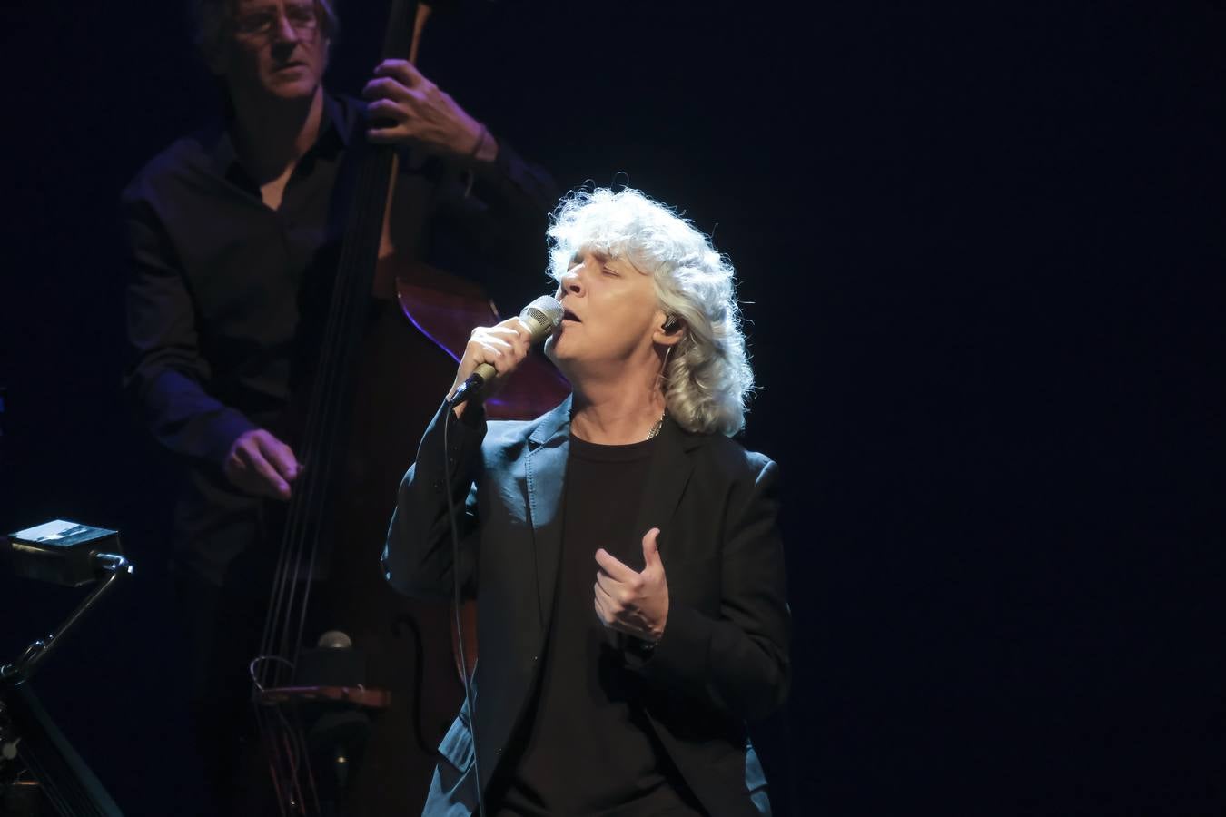 La artista, sobre el escenario del Maestranza