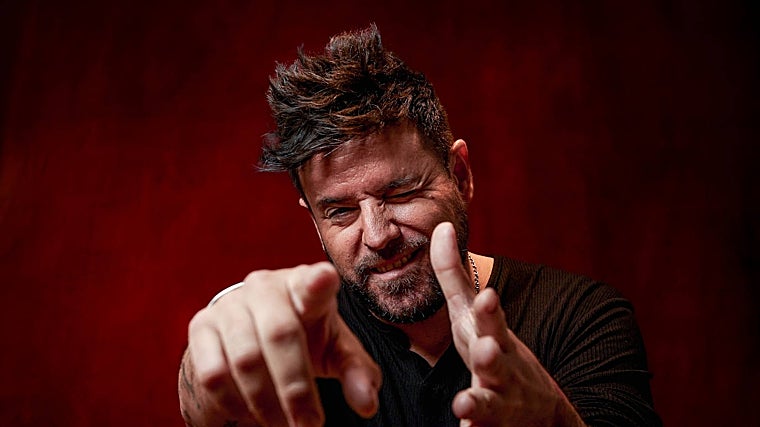 El cantante Pablo López posa para Europa Press en Madrid