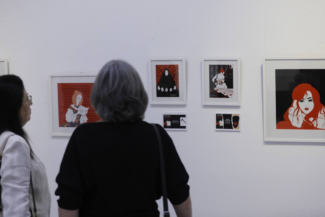 Presentación de la exposición de Teresa Guzmán en el Ateneo de Sevilla 