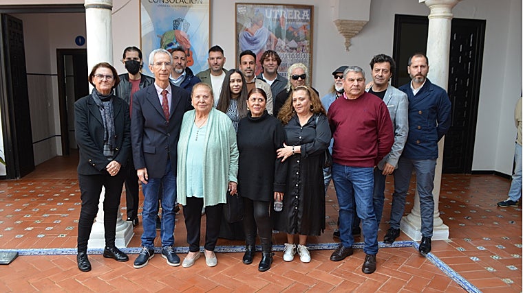 Presentación en Utrera de los actos dedicados al 25º Aniversario de la muerte del artista Bambino