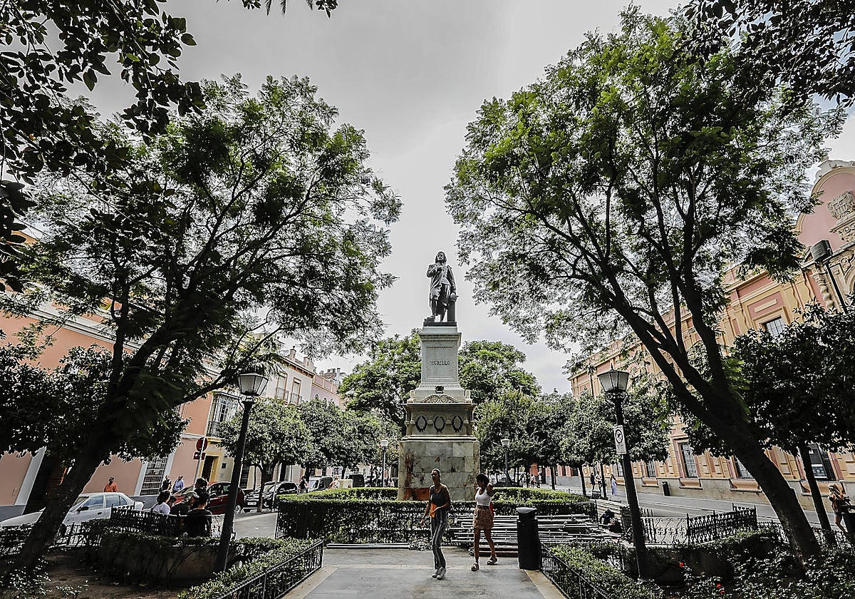 La Plaza del Museo, que abarca gran parte del recorrido de esta nueva ruta de 'Sevilla a la Carta'