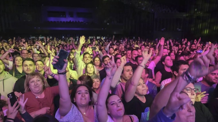 El público durante el concierto de Andy y Lucas