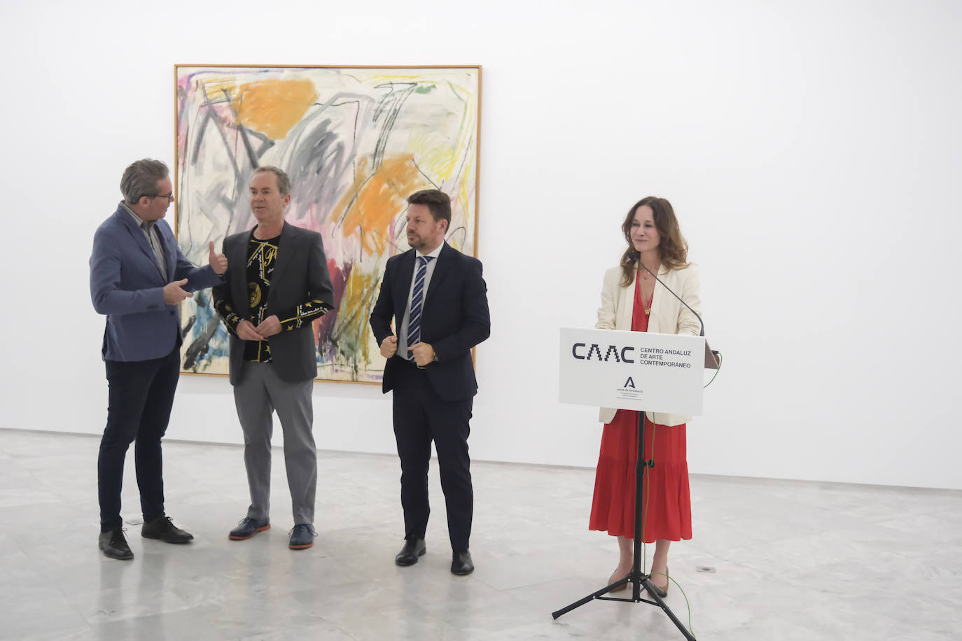 La exposición 'Abstracto estricto' de Manuel Salinas, en el Centro Andaluz de Arte Contemporáneo