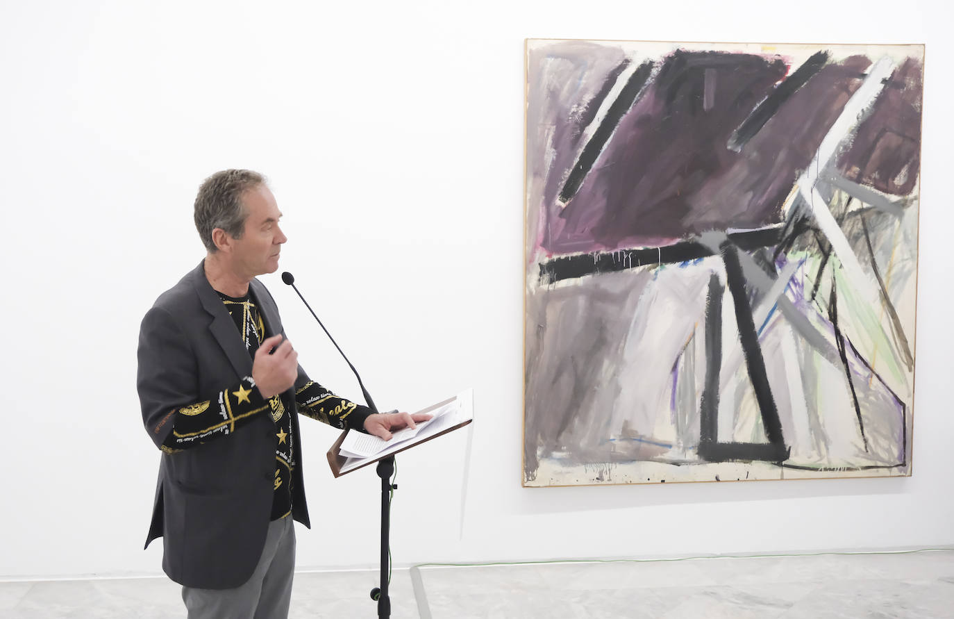 La exposición 'Abstracto estricto' de Manuel Salinas, en el Centro Andaluz de Arte Contemporáneo