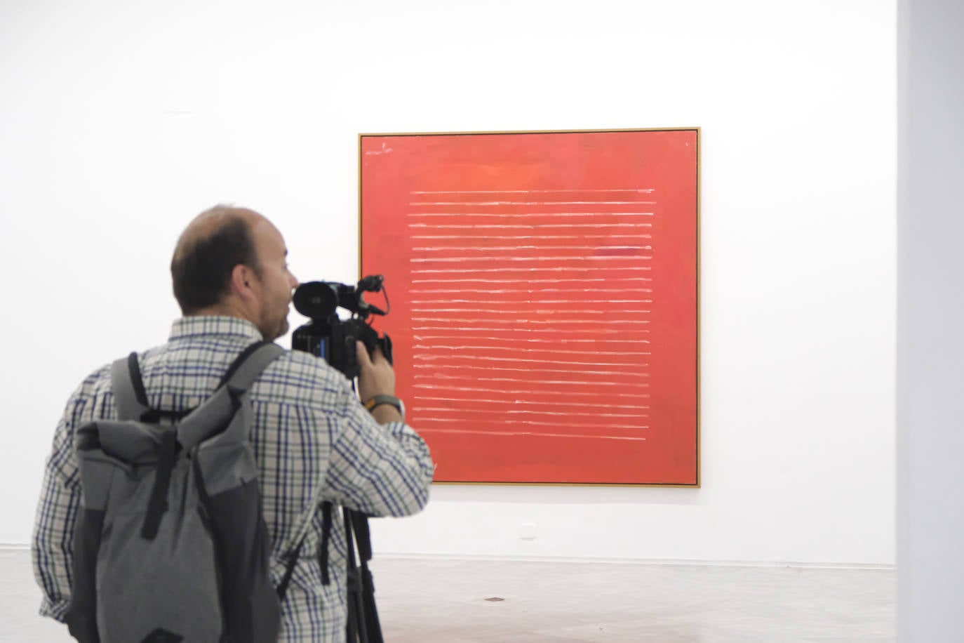 La exposición 'Abstracto estricto' de Manuel Salinas, en el Centro Andaluz de Arte Contemporáneo