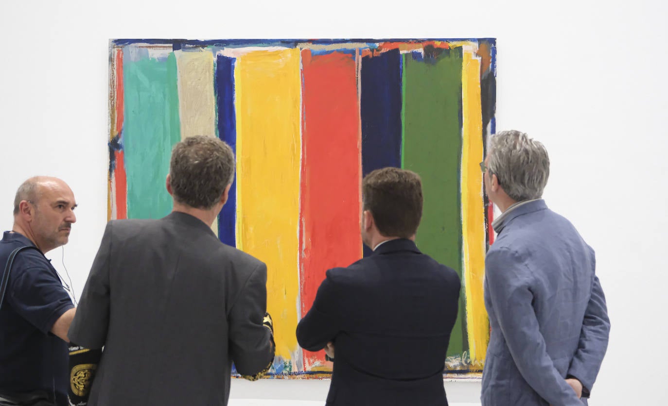 La exposición 'Abstracto estricto' de Manuel Salinas, en el Centro Andaluz de Arte Contemporáneo