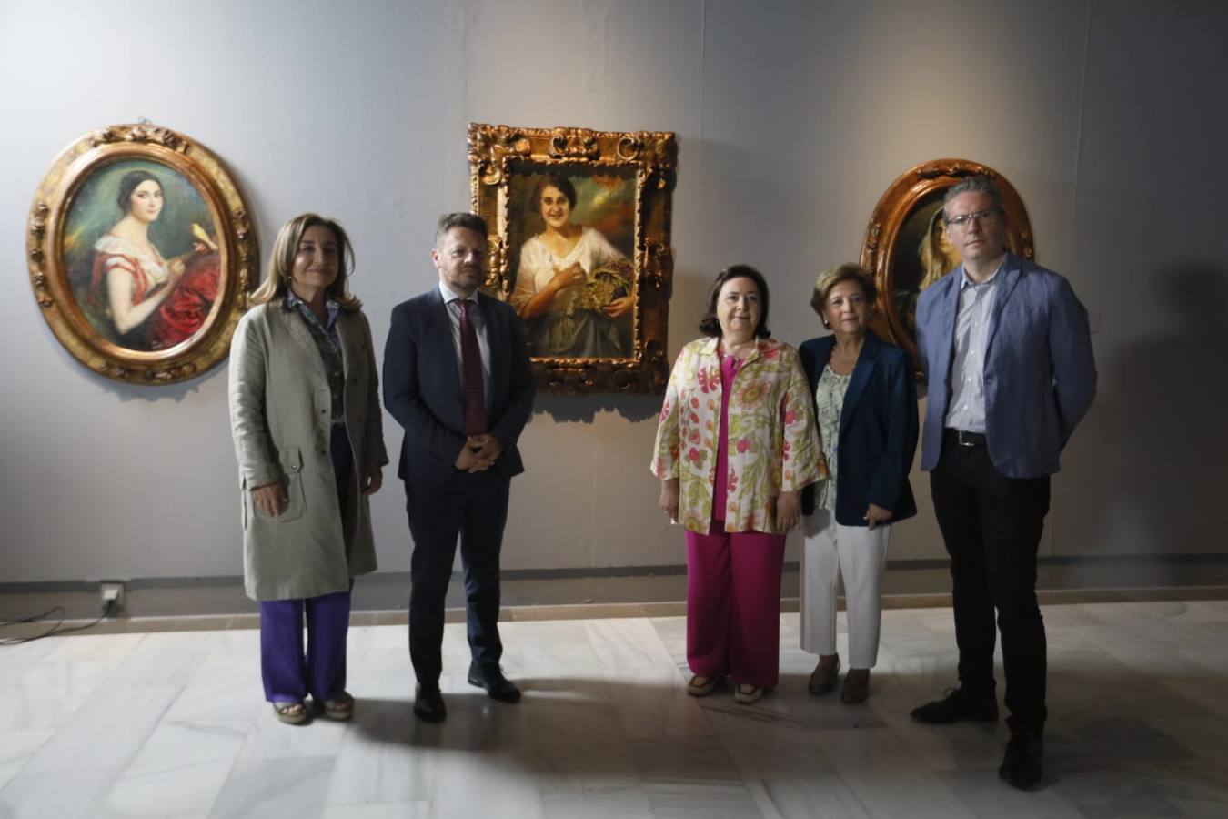 Inauguración de la exposición 'Sevilla en la mirada" en el Museo de Bellas Artes de Sevilla