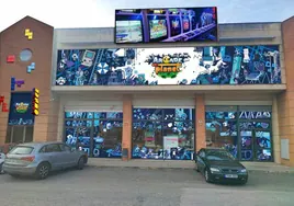 El nuevo local de Arcade Planet, listo para su inauguración