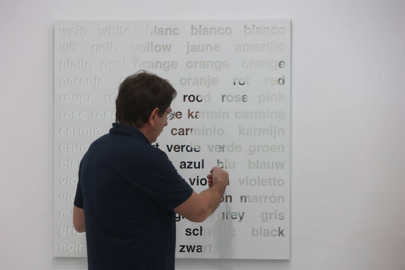 Exposición 'In ictu oculi' de Ignasi Aballí, en el CACC